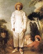 Jean-Antoine Watteau Gilles oil